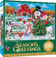 MasterPieces Holiday Christmas Jigsaw Puzzle - Tree Farm - 1000 Piece