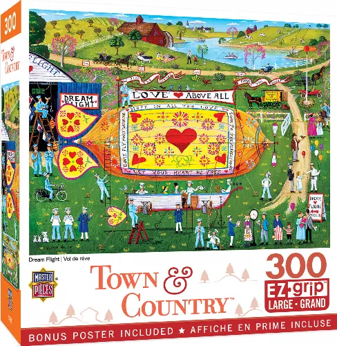 MasterPieces Town & Country Jigsaw Puzzle - Dream Flight - 300 Piece - Image 1
