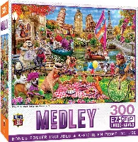 MasterPieces Medley Jigsaw Puzzle - Dog Gone Days - 300 Piece