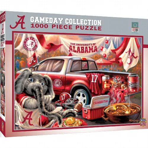 MasterPieces Gameday Collection Alabama Crimson Tide Gameday Jigsaw Puzzle - NCAA Sports - 1000 Piece - Image 1