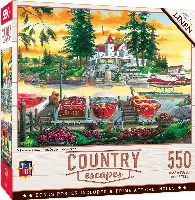 MasterPieces Country Escapes Jigsaw Puzzle - Millionaire's Row - 550 Piece