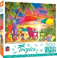MasterPieces Tropics Tribal Spirit Jigsaw Puzzle - Seaside Afternoon - 300 Piece