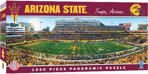 MasterPieces Stadium Panoramic Arizona State Sun Devils Jigsaw Puzzle - Center View - 1000 Piece - Image 1