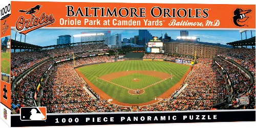 MasterPieces Stadium Panoramic Baltimore Orioles MLB Sports Jigsaw Puzzle - Center View - 1000 Piece - Image 1