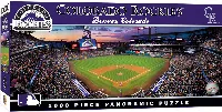 MasterPieces Stadium Panoramic Colorado Rockies MLB Sports Jigsaw Puzzle - Center View - 1000 Piece