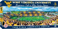 MasterPieces Stadium Panoramic West Virginia Mountaineers Jigsaw Puzzle - Center View - 1000 Piece