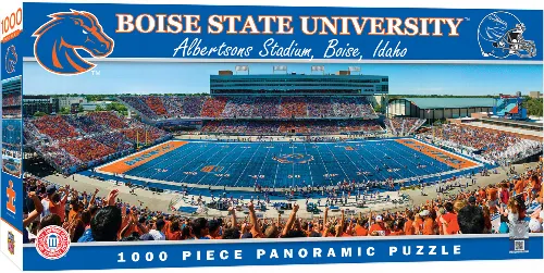MasterPieces Stadium Panoramic Boise State Broncos Jigsaw Puzzle - Center View - 1000 Piece - Image 1
