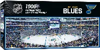 MasterPieces Stadium Panoramic St. Louis Blues Jigsaw Puzzle - Center View - 1000 Piece