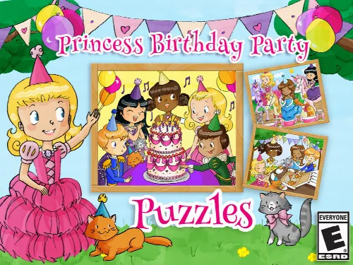 Princess Birthday Puzzles - Image 1