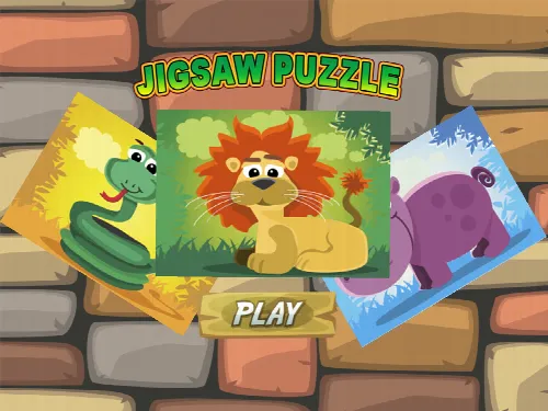 Animal Jigsaw Puzzle for kids free games - Image 1