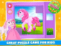 Cute Ponies &amp; Unicorns Puzzles : Logic Game