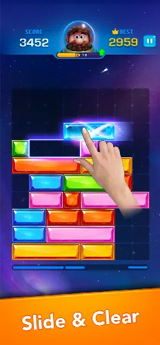 Jewel Sliding - Block Puzzle - Image 1