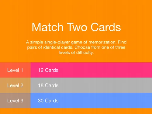 Match Two Cards - Image 1