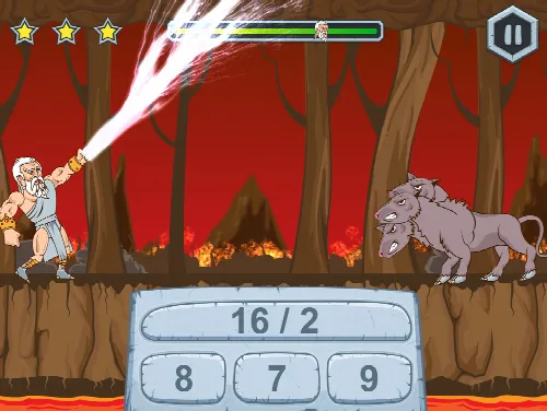 Zeus vs Monsters School Edition: Fun Math Game - Image 1