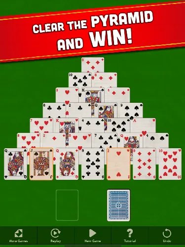 Pyramid - Classic Solitaire - Image 1