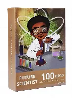 Puzzle Huddle Future Scientist Jigsaw Puzzle - Chemistry Boy - 100 Piece
