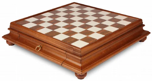 Italfama Tuscan Marble & Tilia Wood Chess Case - Image 1