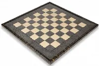 Gray & Erable Chess Board with Variegated Frame - 2"