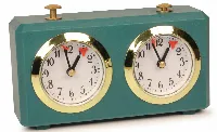 The Chess Store Club Special Analog Chess Clock - Green
