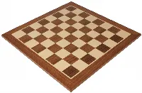Sunrise Walnut & Maple Chess Board - 2" Squares