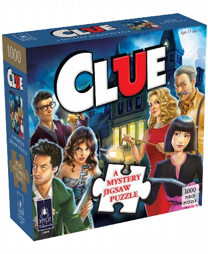 BePuzzled Clue a Mystery Jigsaw Puzzle - 1000 Piece - Image 1