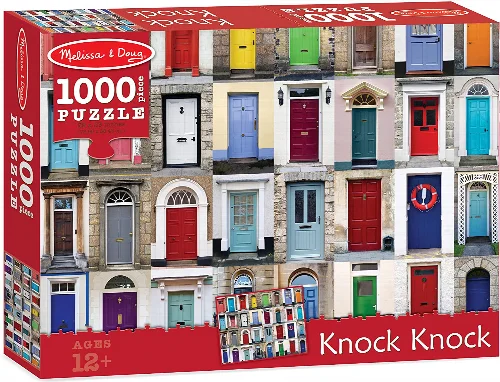 Melissa & Doug Knock Knock Jigsaw Puzzle - 1000 Piece - Image 1