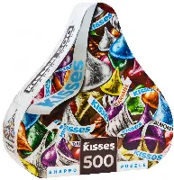 MasterPieces Hersheys Shaped Jigsaw Puzzle - Kisses - 500 Piece
