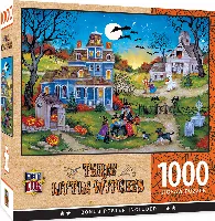 MasterPieces Halloween Jigsaw Puzzle - Three Little Witches - 1000 Piece
