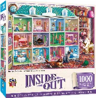 MasterPieces Inside Out Jigsaw Puzzle - Sophia's Dollhouse - 1000 Piece