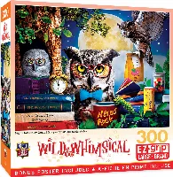 MasterPieces Wild & Whimsical Jigsaw Puzzle - Night Own Study Group - 300 Piece