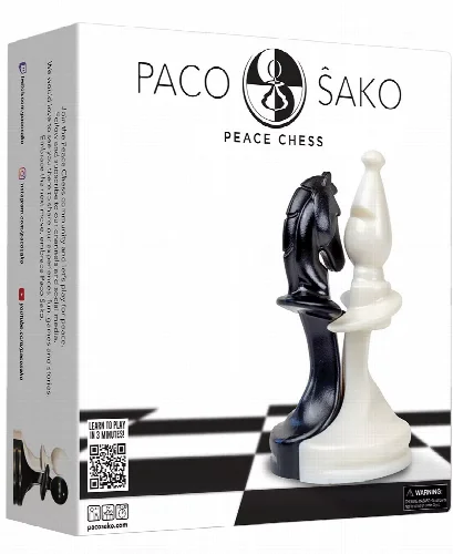 Nutt Heads Paco Sako Peace Chess Set - Image 1