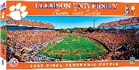 MasterPieces Stadium Panoramic Jigsaw Puzzle - NCAA Clemson Tigers Sports - End View - 1000 Piece