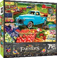MasterPieces Farmer's Market Jigsaw Puzzle - Locally Grown - 750 Piece