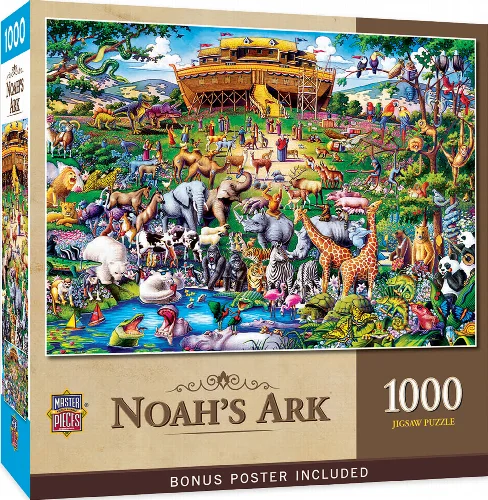 MasterPieces Inspirational Jigsaw Puzzle - Noah's Ark - 1000 Piece - Image 1