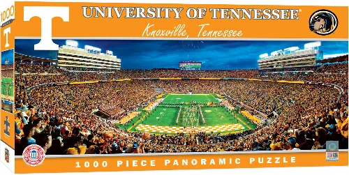 MasterPieces Stadium Panoramic Jigsaw Puzzle - NCAA Tennessee Volunteers A&M - End View - 1000 Piece - Image 1