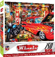 MasterPieces Wheels Jigsaw Puzzle - Retro Garage - 750 Piece