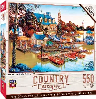 MasterPieces Country Escapes Jigsaw Puzzle - Peaceful Easy Evening - 550 Piece