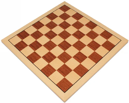 Sycamore & Mahogany Classic Chess Board - 2" Squares - Image 1
