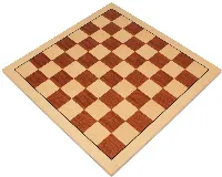 Sycamore & Mahogany Classic Chess Board - 1.75" Squares