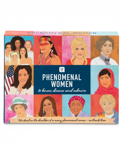 Talking Tables Phenomenal Women Trivia & Discussion Game - Image 1