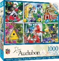 MasterPieces Audubon Jigsaw Puzzle - Birdhouse Village - 1000 Piece