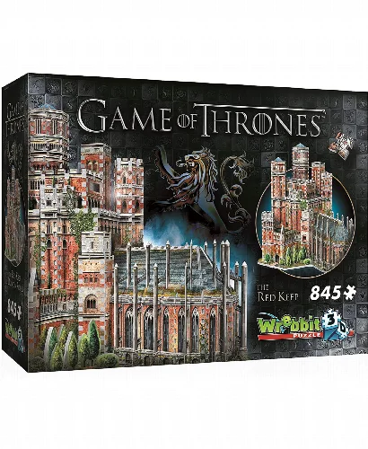 Wrebbit Game of Thrones 3D Jigsaw Puzzle - The Red Keep - 1755 Piece - Image 1