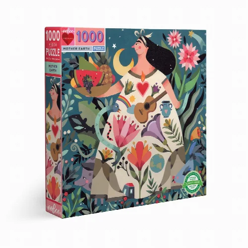 eeBoo Mother Earth Jigsaw Puzzle - 1000 Piece - Image 1