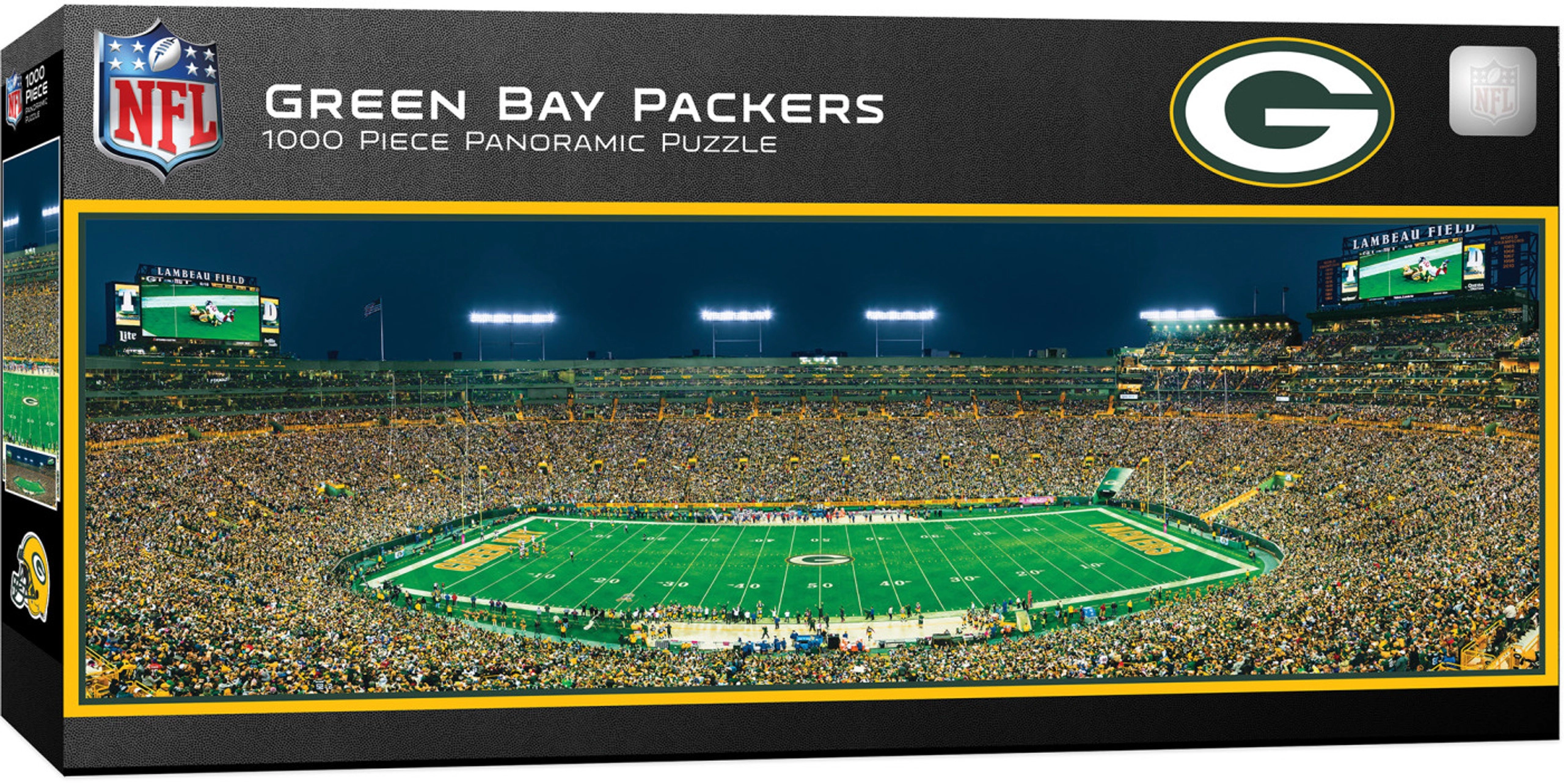 MasterPieces Stadium Panoramic Jigsaw Puzzle Green Bay Packers NFL