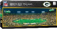 MasterPieces Stadium Panoramic Jigsaw Puzzle - Green Bay Packers NFL Sports - Center View - 1000 Piece