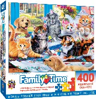 MasterPieces Family Time Jigsaw Puzzle - Puzzling Gone Wild - 400 Piece