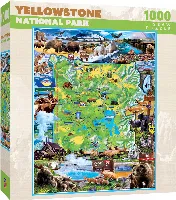 MasterPieces National Parks Jigsaw Puzzle - Yellowstone - 1000 Piece