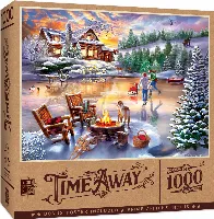 MasterPieces Time Away Jigsaw Puzzle - An Evening Skate - 1000 Piece