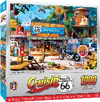 MasterPieces Cruisin' Route 66 Jigsaw Puzzle - Trading Post on Route 66 - 1000 Piece