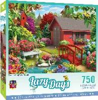 MasterPieces Lazy Days Jigsaw Puzzle - Over the Bridge by Alan Giana - 750 Piece